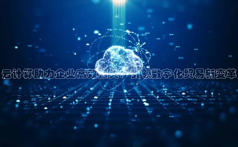 28圈.ccmpc百度手机助手云计算助力企业高效通关：引领数字化贸易新变革