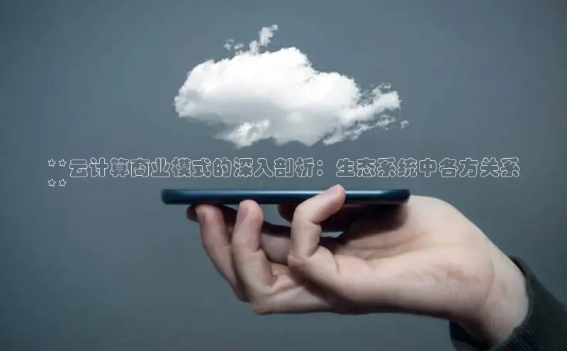 加拿大28圈官网版百度众测**云计算商业模式的深入剖析：生态系统中各方关系
**