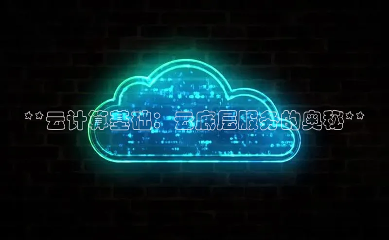 加拿大2.8平台下载华扬联众**云计算基础：云底层服务的奥秘**